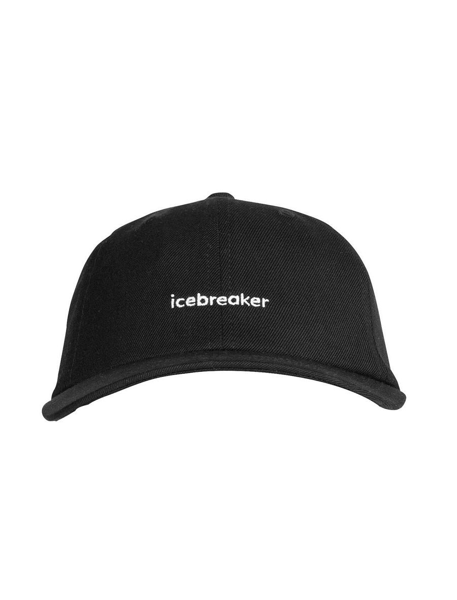 Chapeaux Icebreaker Unisex Merino 6 Panel Femme Noir | FR 1481JPQJ